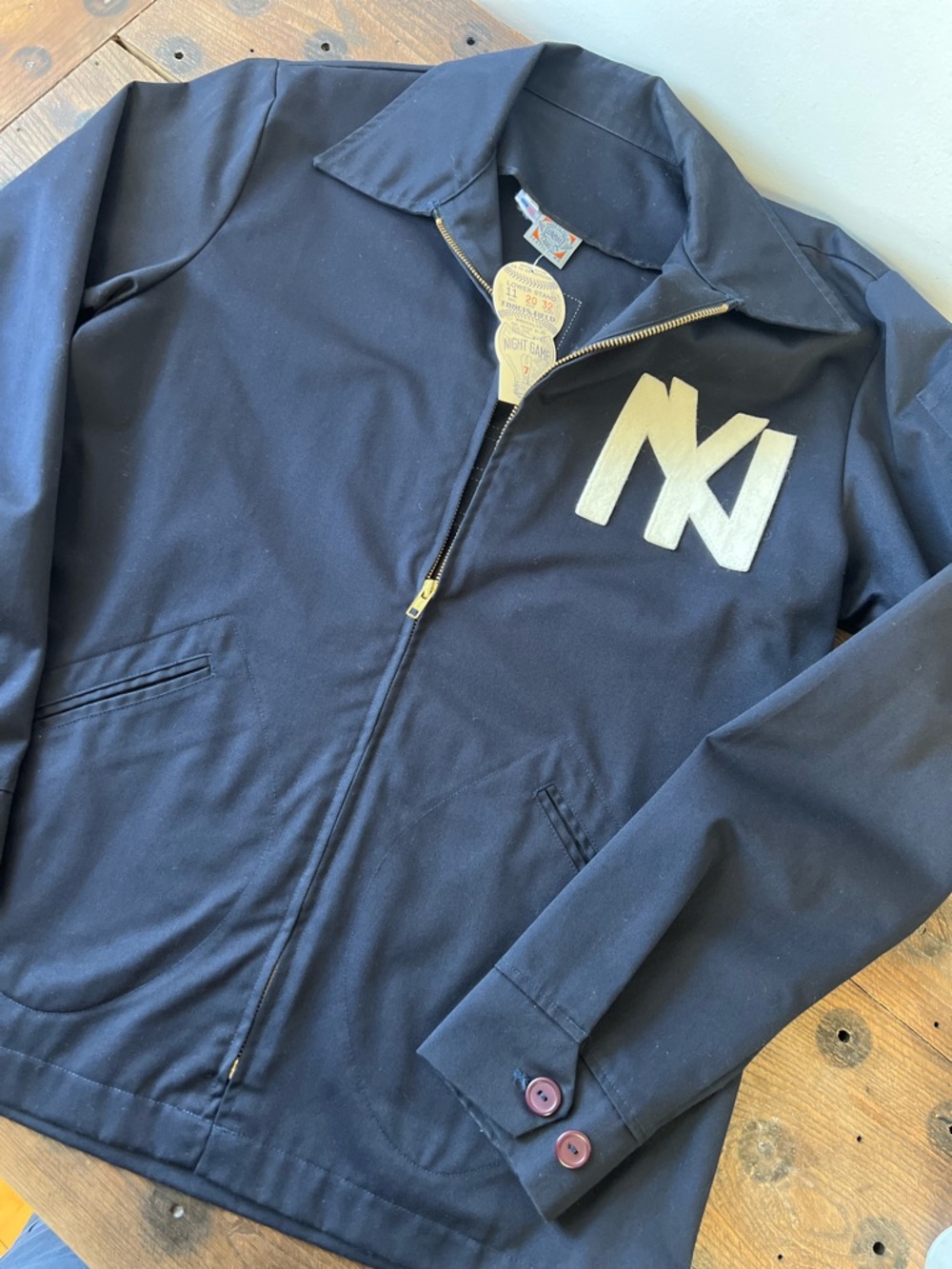 NWT - Ebbets Field Flannels Brooklyn Eagles Jacket - Rare find